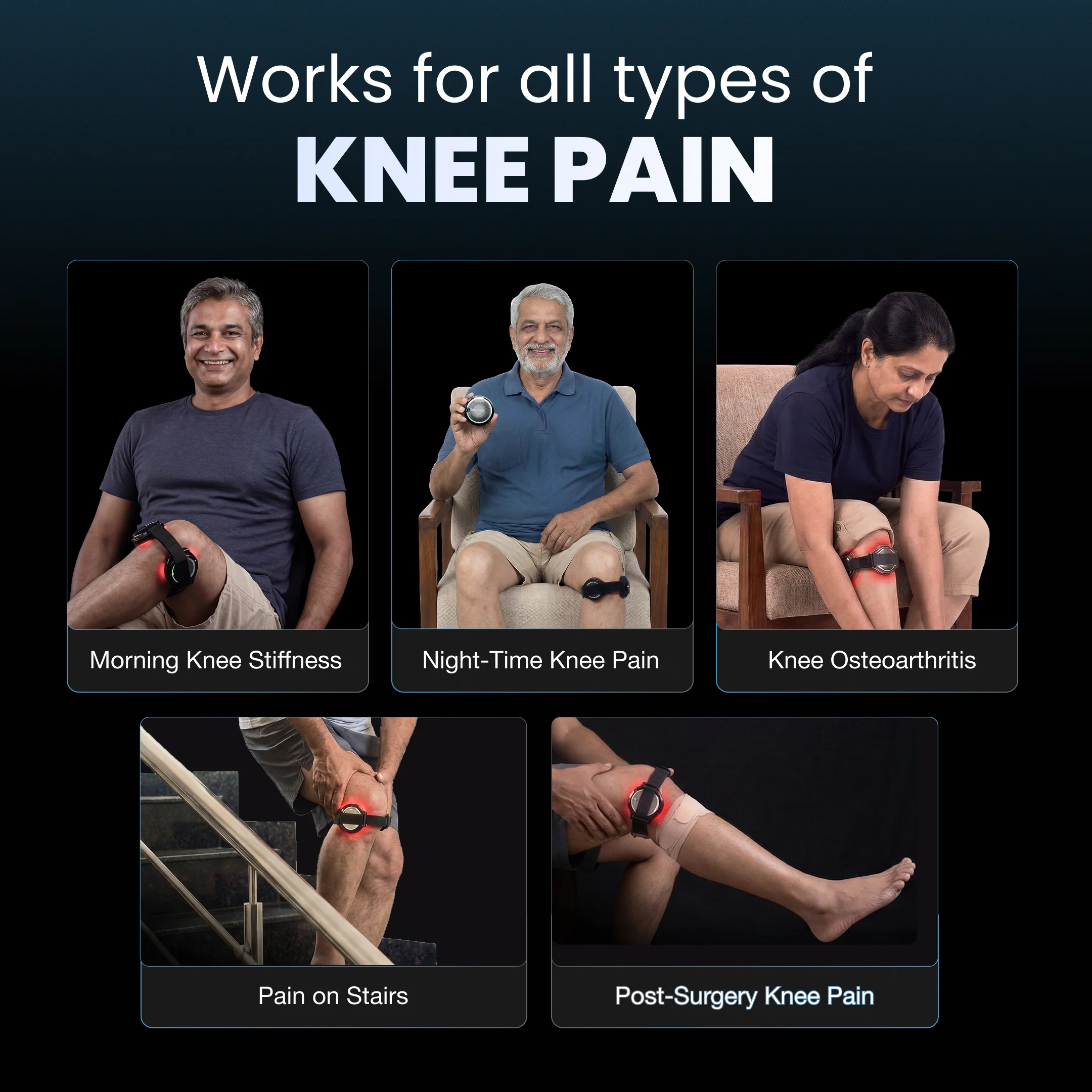 Curapod for Knee Pain | Drug-Free Light Therapy | FDA Registered  - Image 3